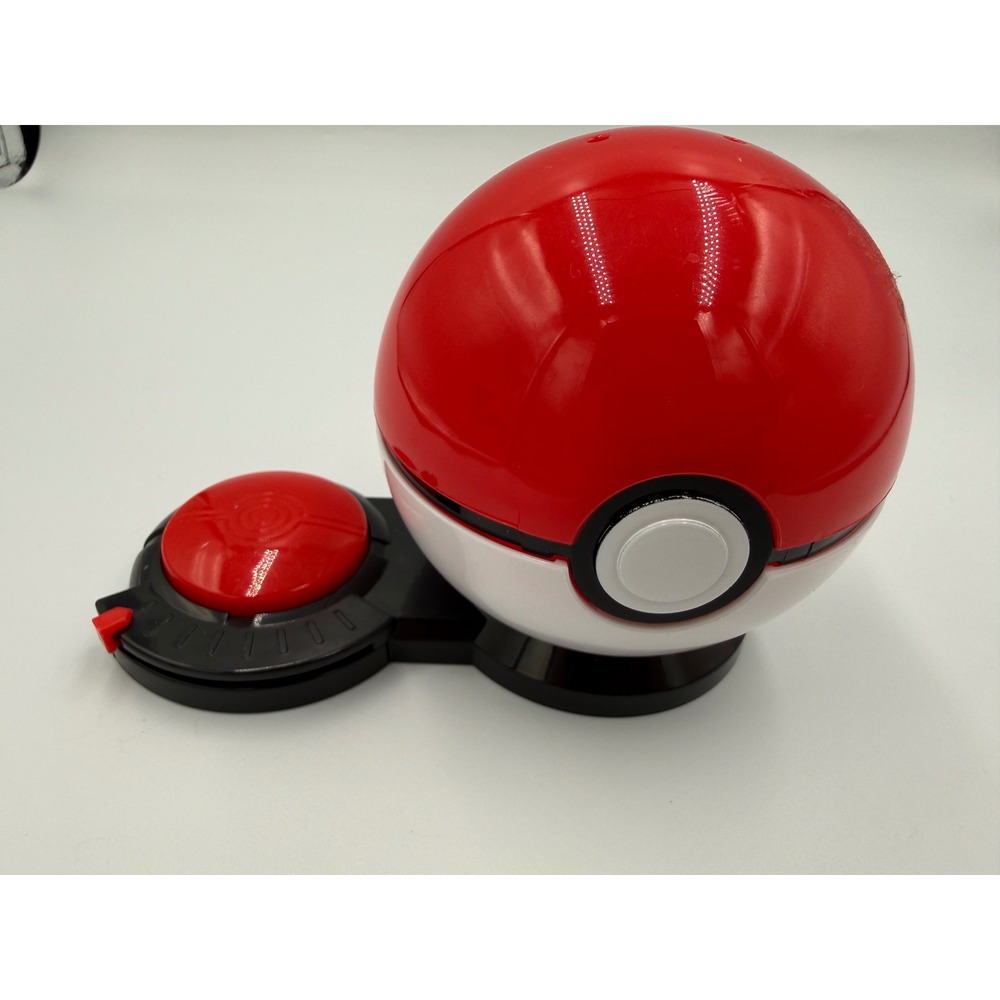 2021 Jazwares Pokemon Poke Ball Launcher Toy Red White PKW2506 Launcher ONLY